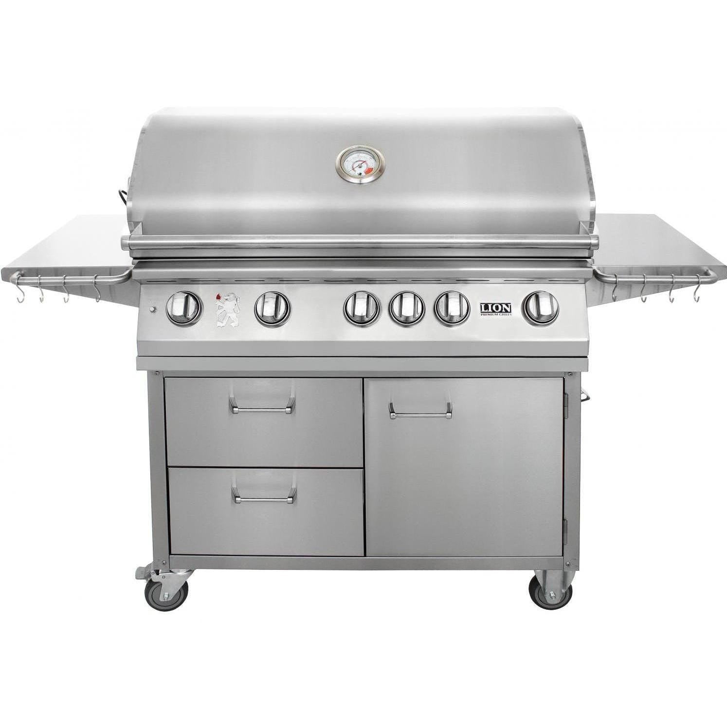 Lion L90000 40-Inch Stainless Steel Freestanding Gas Grill - L90000